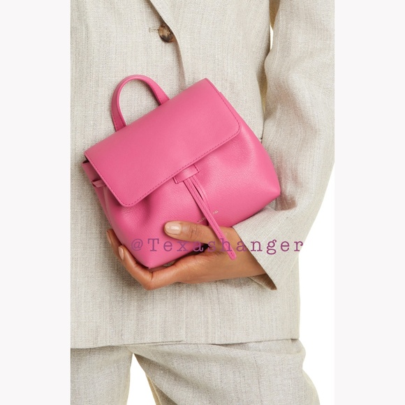NWT Mansur Gavriel Mini Soft Lady Bag Handbag Dolly Pink - Picture 9 of 16
